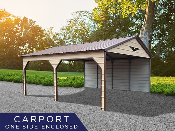 Metal Carports With Storage